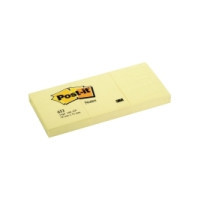 Produktbild för Post-it 653E - note - 38 x 51 mm - 1200 ark (12 x 100)