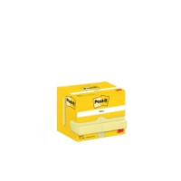 Produktbild för Post-it 653E - note - 38 x 51 mm - 1200 ark (12 x 100)