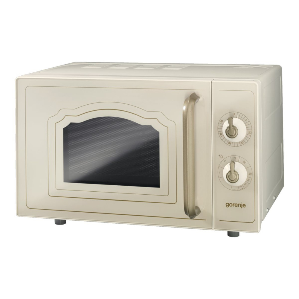 Produktbild för Gorenje Classico MO4250CLI - mikrovågsugn med grill - fristående - beige
