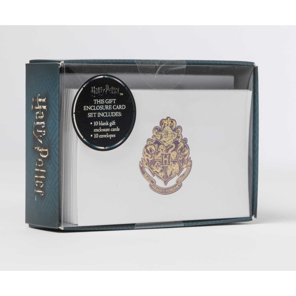 Produktbild för Harry potter: hogwarts crest foil gift enclosure cards (häftad, eng)