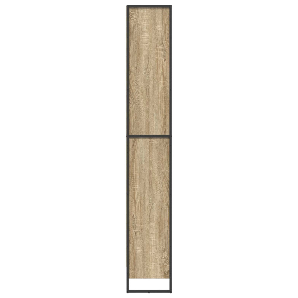 Produktbild för Bokskåp 2 pcs Sonoma 60 x 30 x 189,5 cm Konstruerat trä