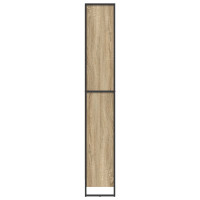 Produktbild för Bokskåp 2 pcs Sonoma 60 x 30 x 189,5 cm Konstruerat trä
