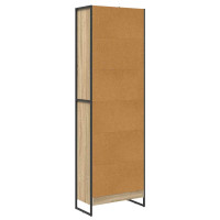 Produktbild för Bokskåp 2 pcs Sonoma 60 x 30 x 189,5 cm Konstruerat trä