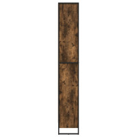 Produktbild för Bokskåp 2 pcs Rökek 60 x 30 x 189,5 cm Konstruerat trä