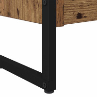 Produktbild för Bokskåp 2 pcs Gammalt trä 60 x 30 x 189,5 cm Konstruerat trä