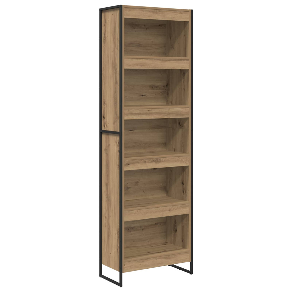 Produktbild för Bokskåp 2 pcs Artisan Ek 60 x 30 x 189,5 cm Konstruerat trä