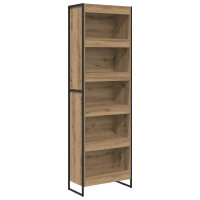 Produktbild för Bokskåp 2 pcs Artisan Ek 60 x 30 x 189,5 cm Konstruerat trä