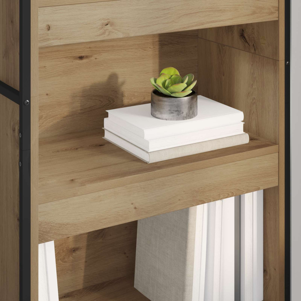 Produktbild för Bokskåp 2 pcs Artisan Ek 60 x 30 x 189,5 cm Konstruerat trä
