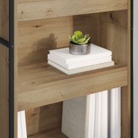 Produktbild för Bokskåp 2 pcs Artisan Ek 60 x 30 x 189,5 cm Konstruerat trä