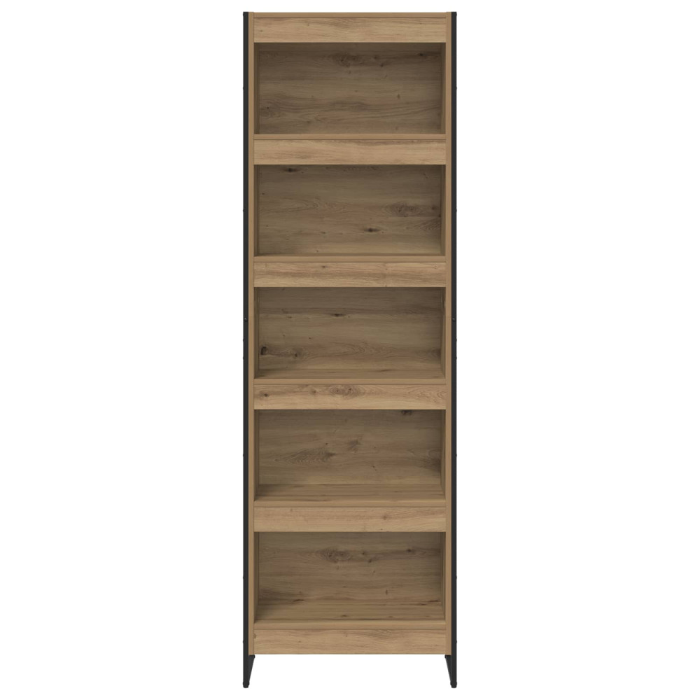 Produktbild för Bokskåp 2 pcs Artisan Ek 60 x 30 x 189,5 cm Konstruerat trä