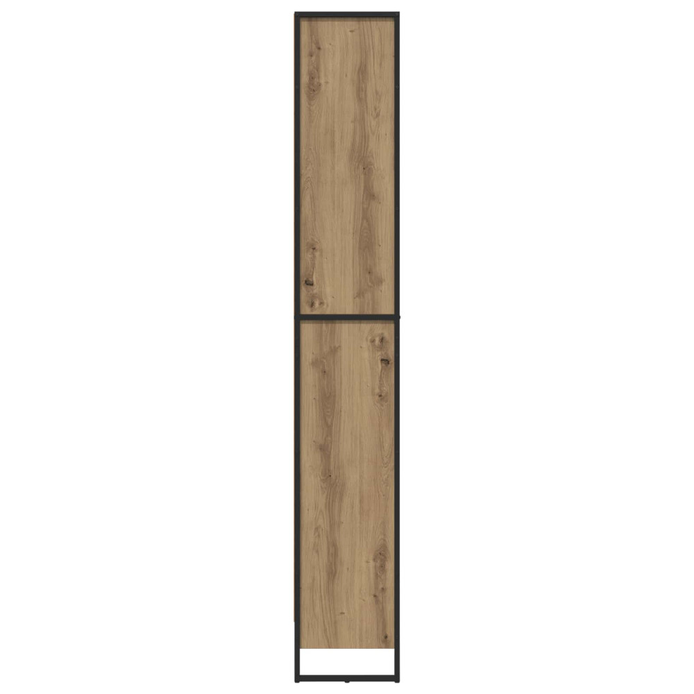 Produktbild för Bokskåp 2 pcs Artisan Ek 60 x 30 x 189,5 cm Konstruerat trä