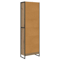 Produktbild för Bokskåp 2 pcs Artisan Ek 60 x 30 x 189,5 cm Konstruerat trä