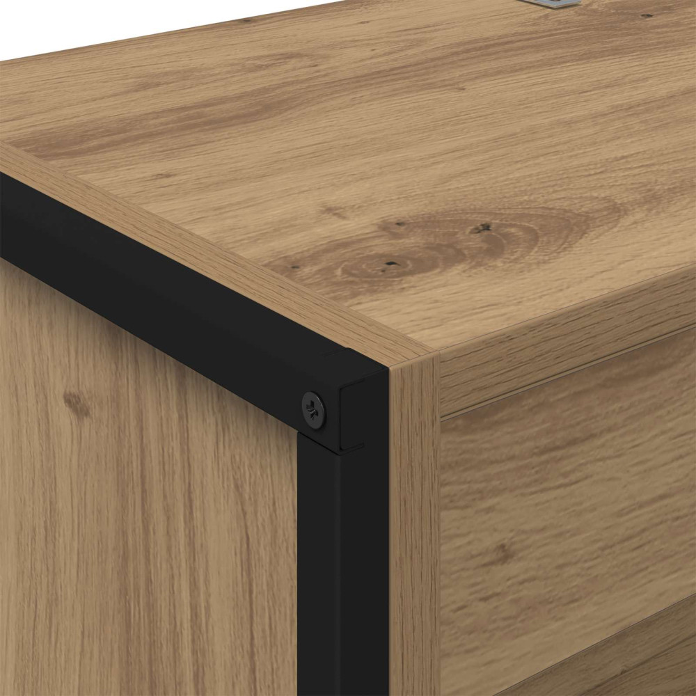 Produktbild för Bokskåp 2 pcs Artisan Ek 60 x 30 x 189,5 cm Konstruerat trä