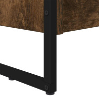 Produktbild för Bokskåp 2 pcs Rökek 80 x 30 x 155 cm Konstruerat trä