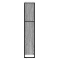 Produktbild för Bokskåp 2 pcs Grå Sonoma 80 x 30 x 155 cm Konstruerat trä