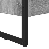Produktbild för Bokskåp 2 pcs Grå Sonoma 80 x 30 x 155 cm Konstruerat trä