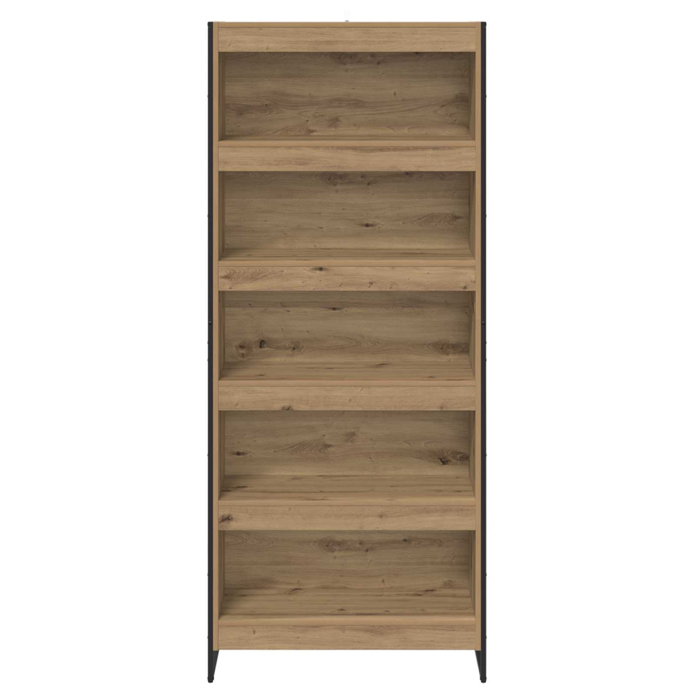 Produktbild för Bokskåp 2 pcs Artisan Ek 80 x 30 x 189,5 cm Konstruerat trä