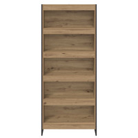 Produktbild för Bokskåp 2 pcs Artisan Ek 80 x 30 x 189,5 cm Konstruerat trä