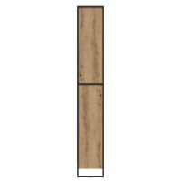 Produktbild för Bokskåp 2 pcs Artisan Ek 80 x 30 x 189,5 cm Konstruerat trä