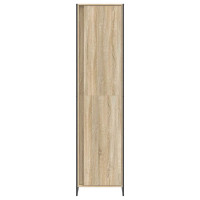 Produktbild för Garderob med lagring Sonoma 50 x 50 x 200 cm Konstruerat trä