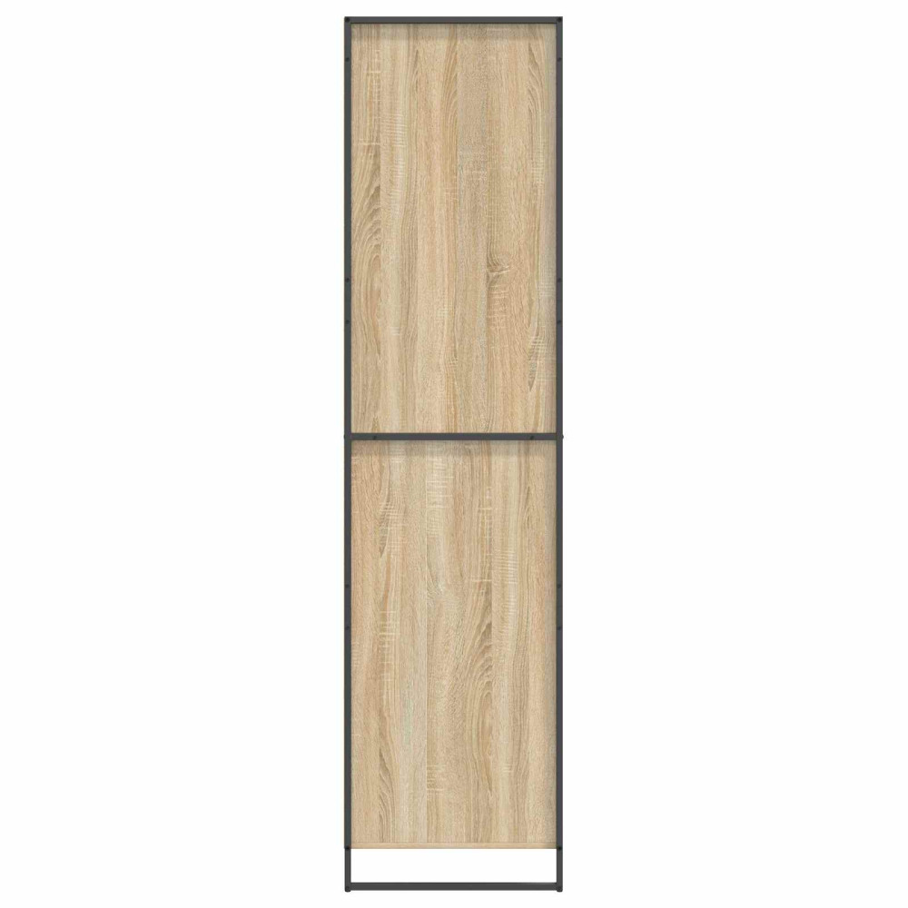 Produktbild för Garderob med lagring Sonoma 50 x 50 x 200 cm Konstruerat trä