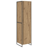 Produktbild för Garderob med dörr Artisan Ek 50 x 50 x 200 cm Konstruerat trä