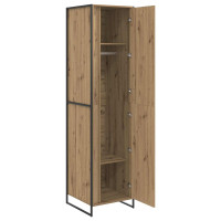 Produktbild för Garderob med dörr Artisan Ek 50 x 50 x 200 cm Konstruerat trä
