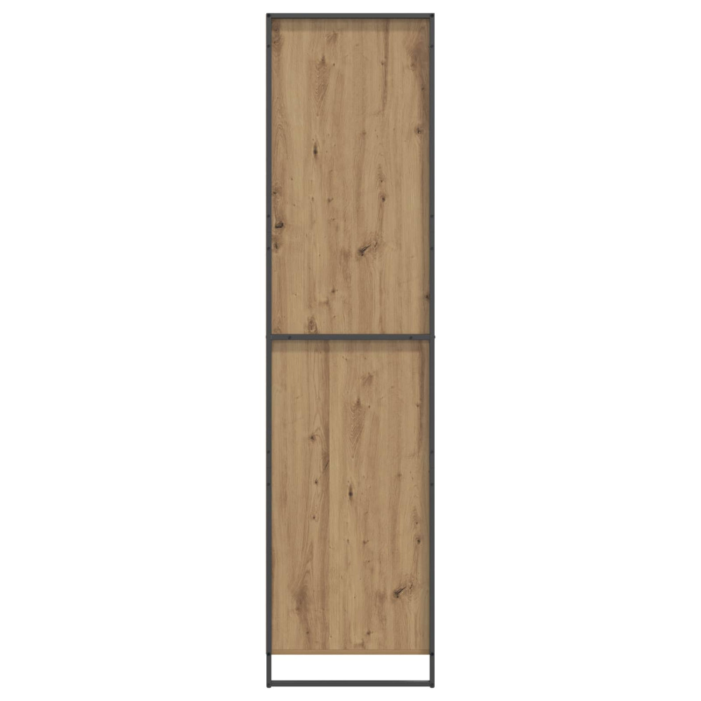 Produktbild för Garderob med dörr Artisan Ek 50 x 50 x 200 cm Konstruerat trä