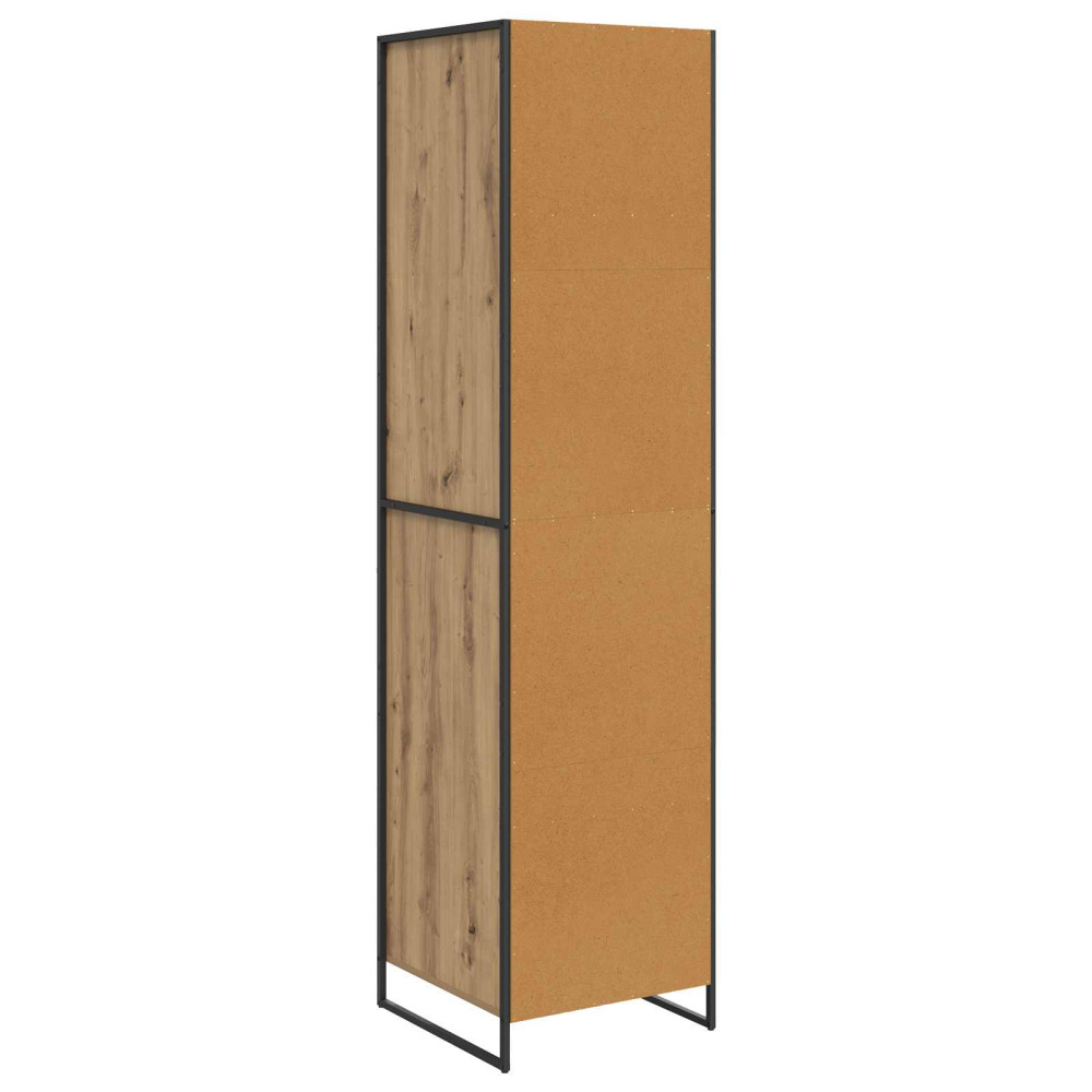 Produktbild för Garderob med dörr Artisan Ek 50 x 50 x 200 cm Konstruerat trä