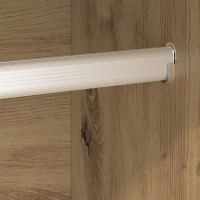 Produktbild för Garderob med dörr Artisan Ek 50 x 50 x 200 cm Konstruerat trä