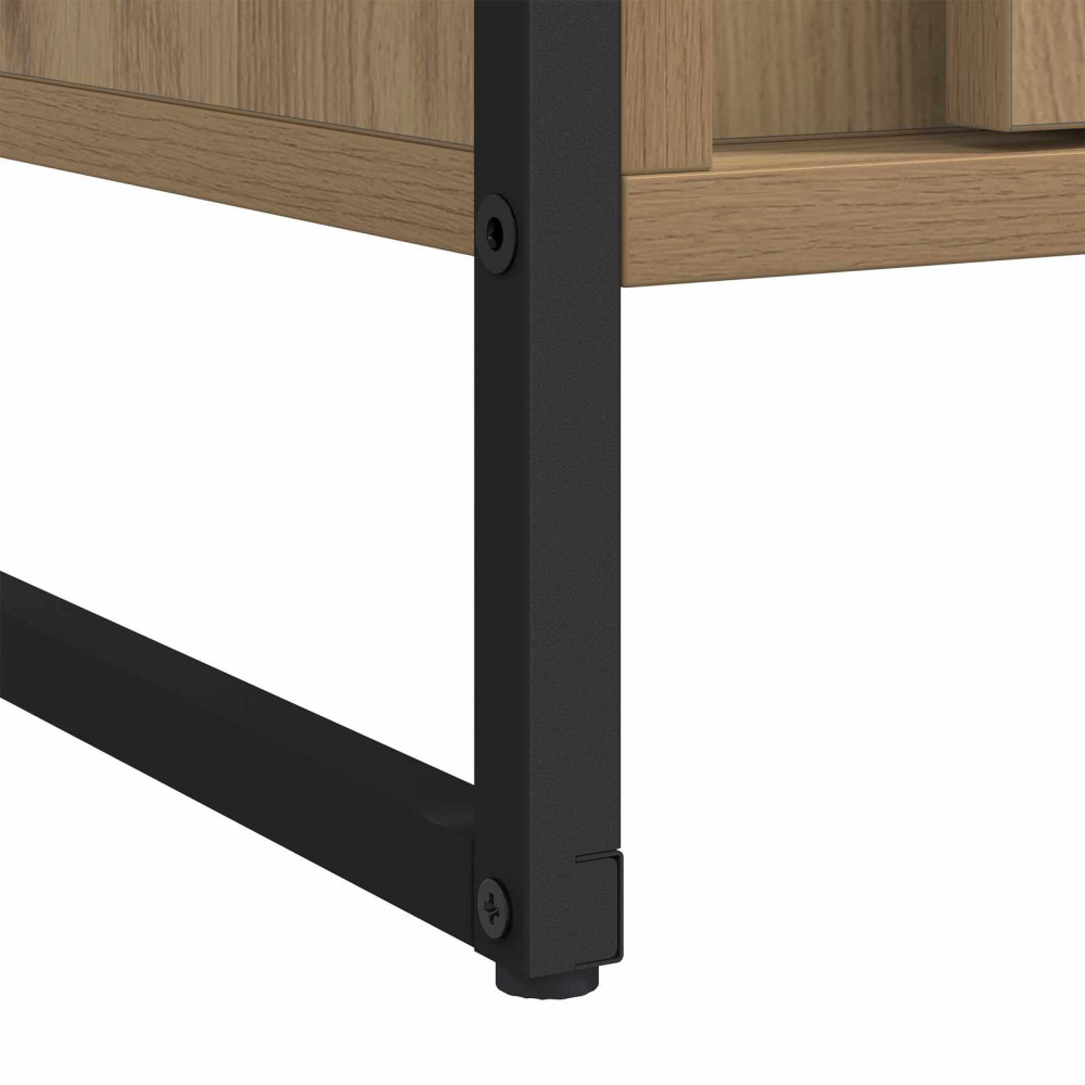 Produktbild för Garderob med dörr Artisan Ek 50 x 50 x 200 cm Konstruerat trä