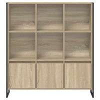 Produktbild för Bokskåp 2 pcs Sonoma 99,5 x 30 x 108 cm Konstruerat trä