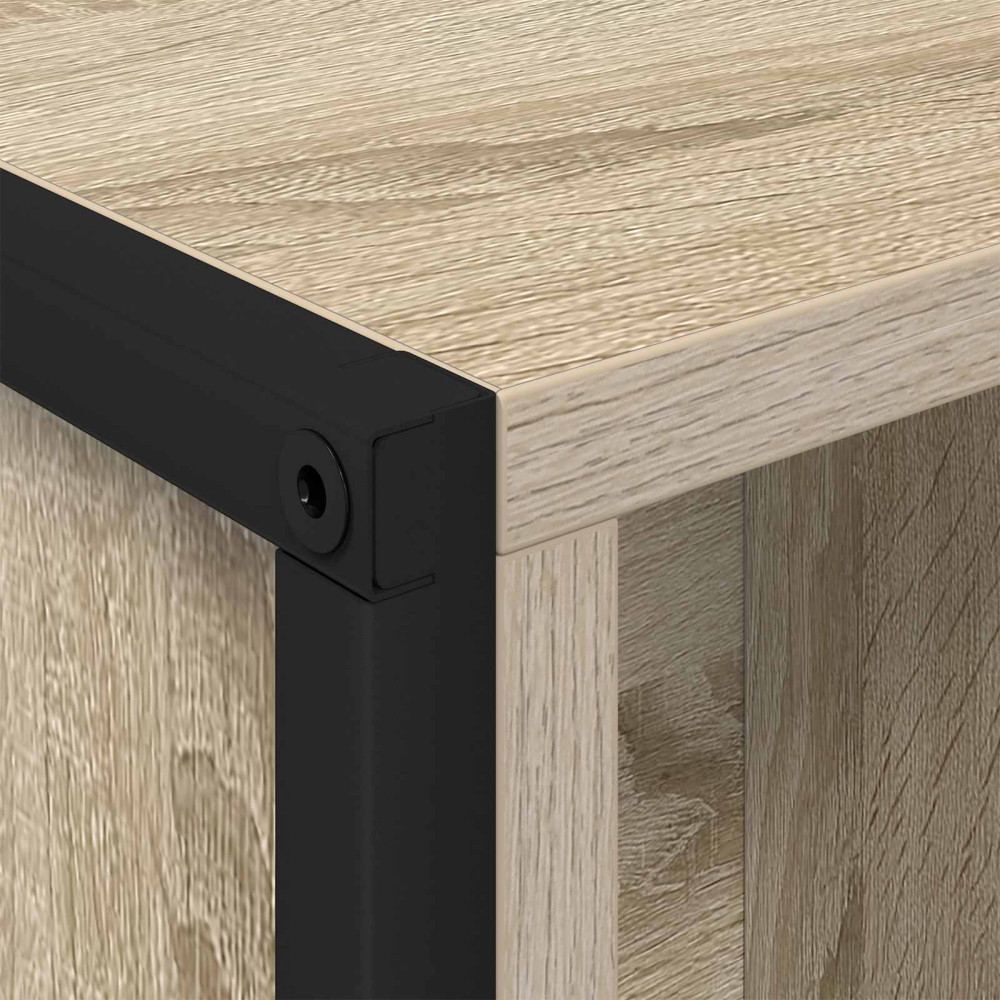 Produktbild för Bokskåp 2 pcs Sonoma 99,5 x 30 x 108 cm Konstruerat trä