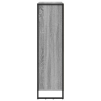 Produktbild för Bokskåp 2 pcs Grå Sonoma 99,5 x 30 x 108 cm Konstruerat trä
