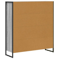 Produktbild för Bokskåp 2 pcs Grå Sonoma 99,5 x 30 x 108 cm Konstruerat trä
