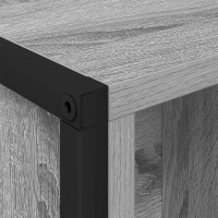 Produktbild för Bokskåp 2 pcs Grå Sonoma 99,5 x 30 x 108 cm Konstruerat trä