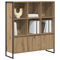 Produktbild för Bokskåp 2 pcs Artisan Ek 99,5 x 30 x 108 cm Konstruerat trä