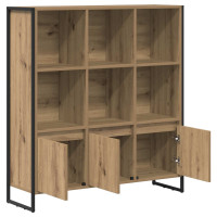 Produktbild för Bokskåp 2 pcs Artisan Ek 99,5 x 30 x 108 cm Konstruerat trä