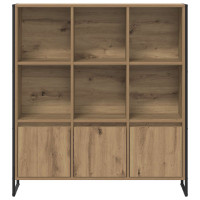 Produktbild för Bokskåp 2 pcs Artisan Ek 99,5 x 30 x 108 cm Konstruerat trä
