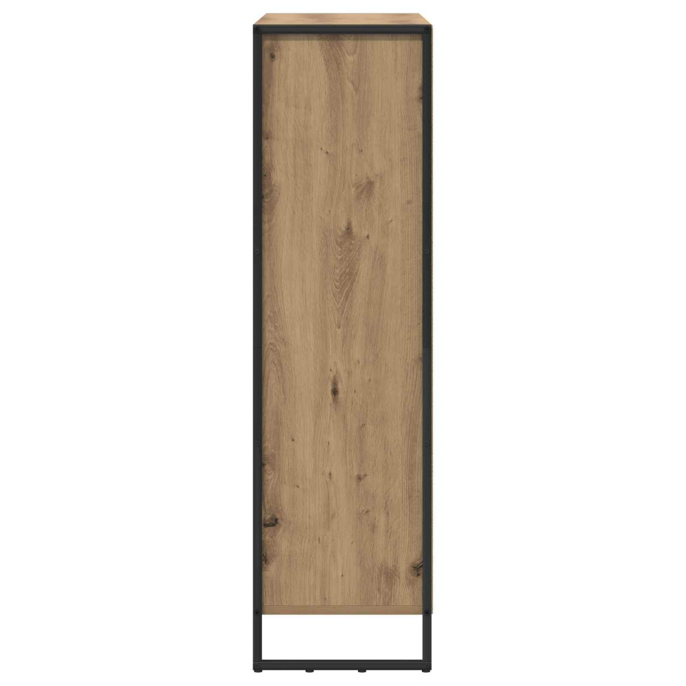 Produktbild för Bokskåp 2 pcs Artisan Ek 99,5 x 30 x 108 cm Konstruerat trä