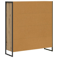 Produktbild för Bokskåp 2 pcs Artisan Ek 99,5 x 30 x 108 cm Konstruerat trä