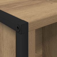 Produktbild för Bokskåp 2 pcs Artisan Ek 99,5 x 30 x 108 cm Konstruerat trä
