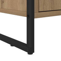 Produktbild för Bokskåp 2 pcs Artisan Ek 99,5 x 30 x 108 cm Konstruerat trä
