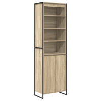 Produktbild för Höga Skåp Sonoma 60 x 36 x 200 cm Konstruerat trä