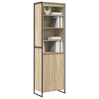 Produktbild för Höga Skåp Sonoma 60 x 36 x 200 cm Konstruerat trä