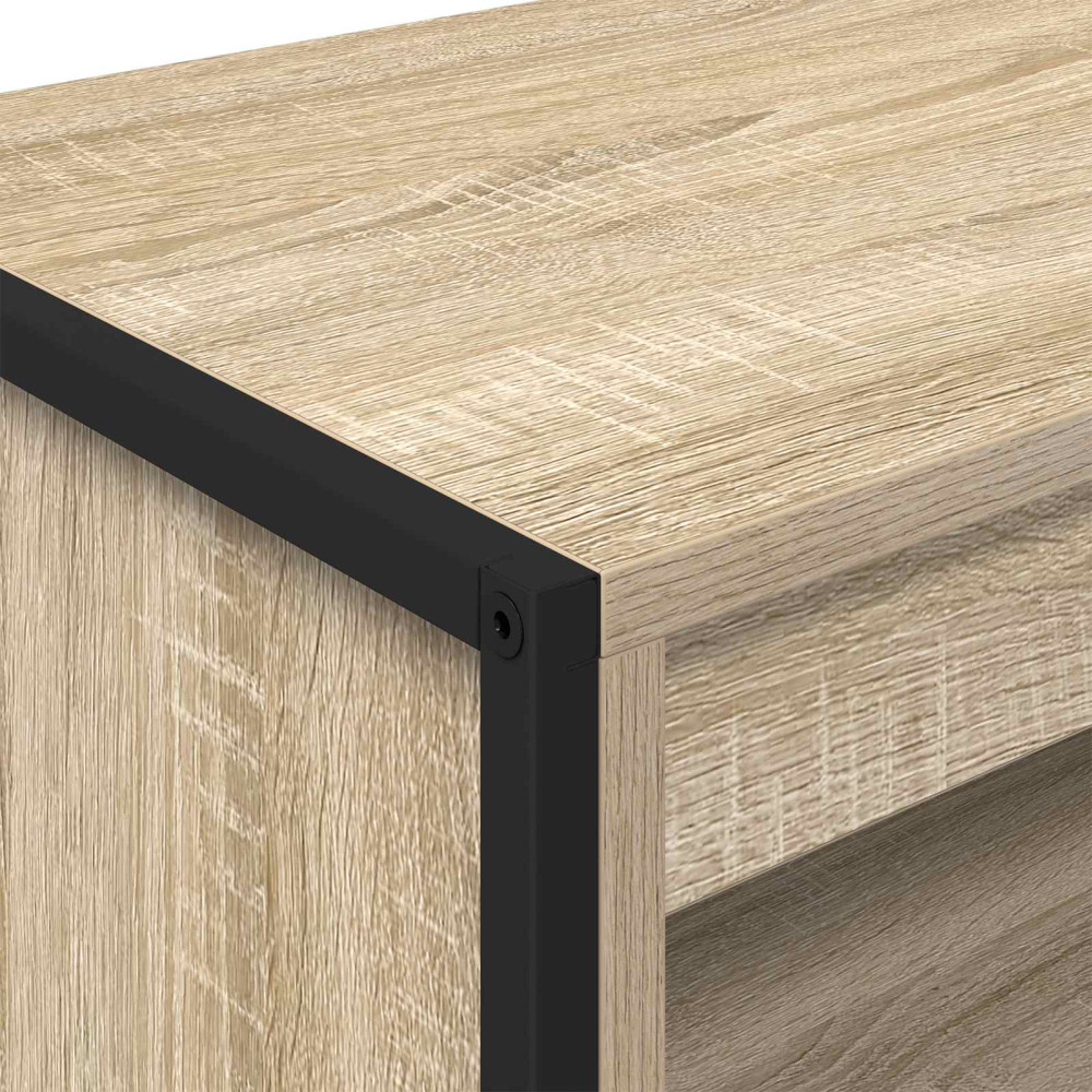 Produktbild för Höga Skåp Sonoma 60 x 36 x 200 cm Konstruerat trä