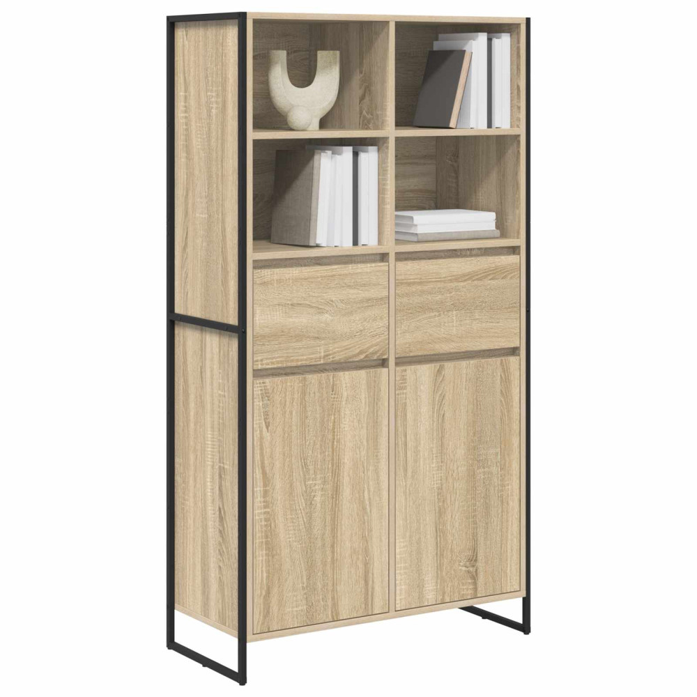 Produktbild för Sideboard Sonoma 81 x 36 x 150.5 cm Konstruerat trä