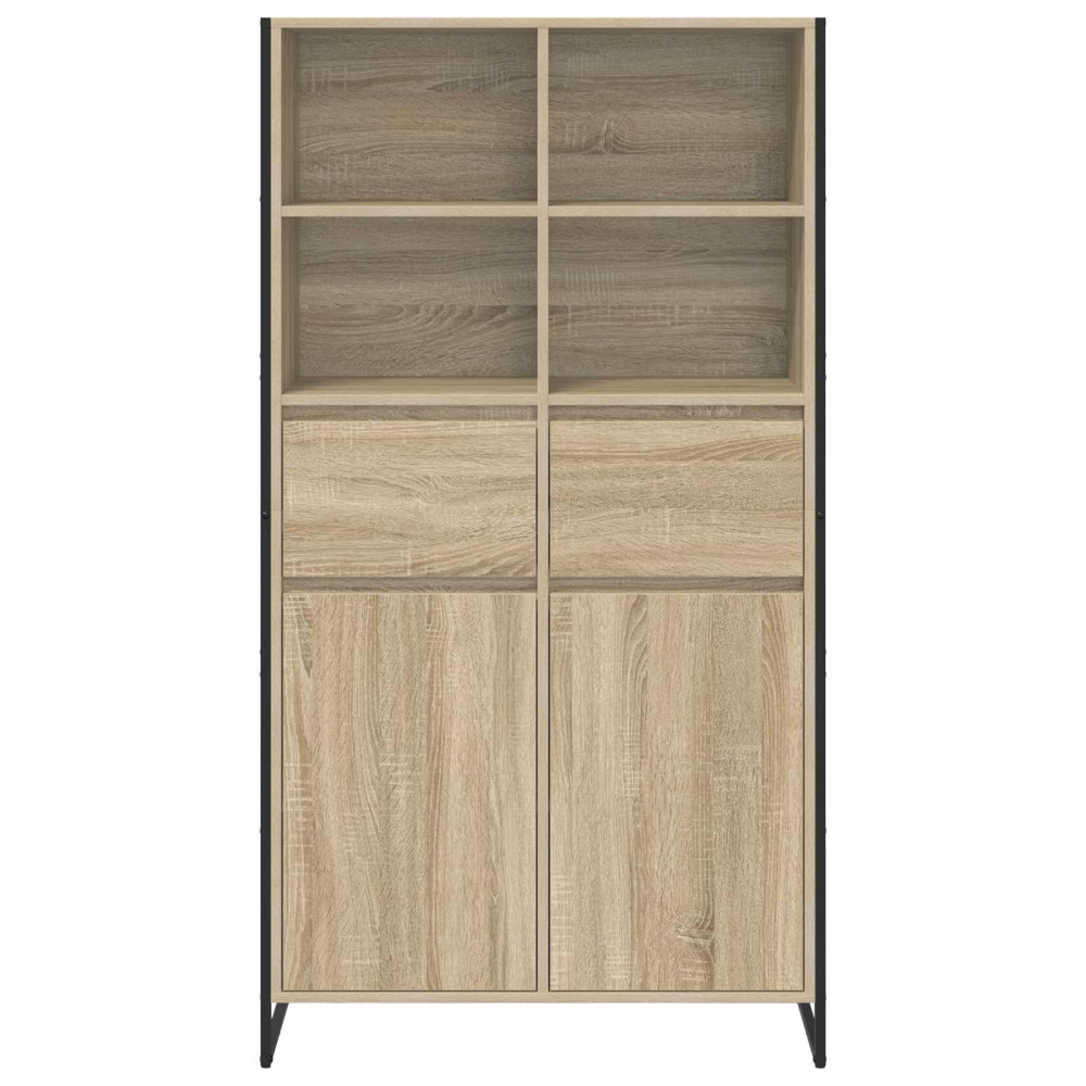Produktbild för Sideboard Sonoma 81 x 36 x 150.5 cm Konstruerat trä