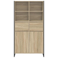 Produktbild för Sideboard Sonoma 81 x 36 x 150.5 cm Konstruerat trä