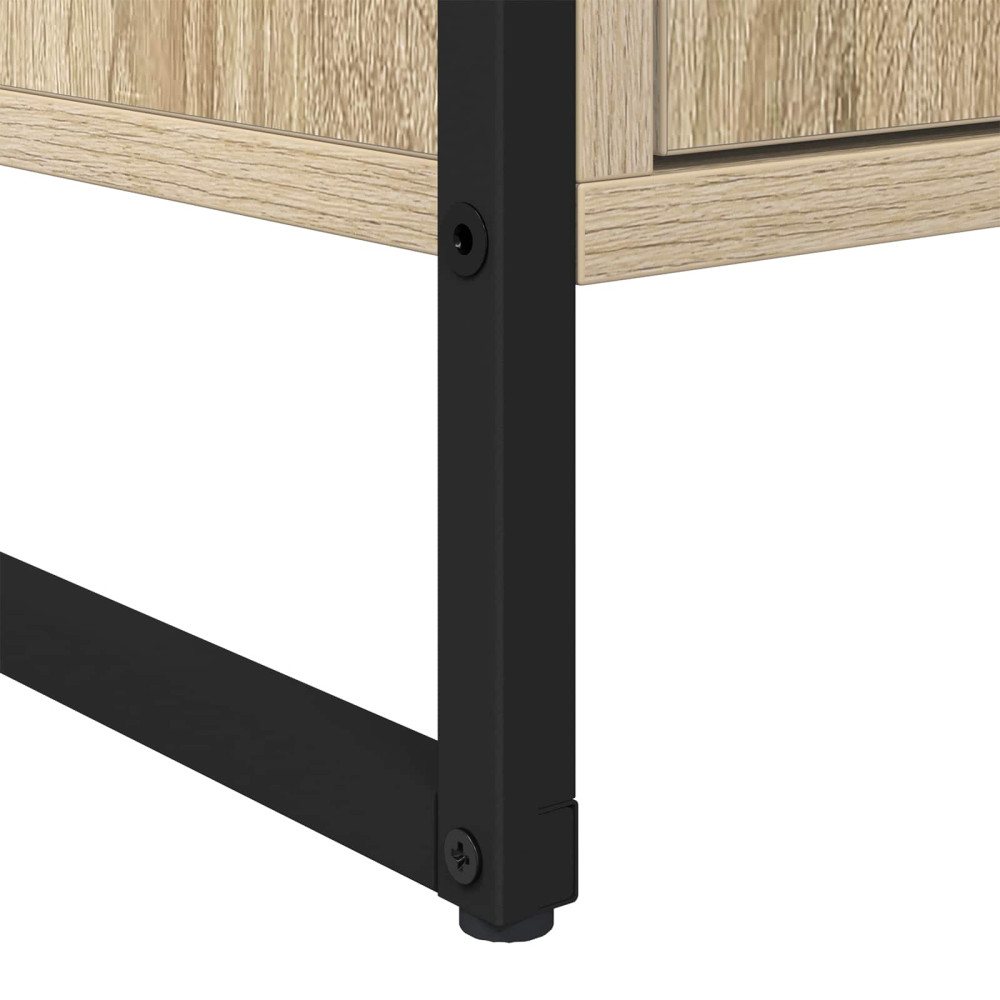 Produktbild för Sideboard Sonoma 81 x 36 x 150.5 cm Konstruerat trä